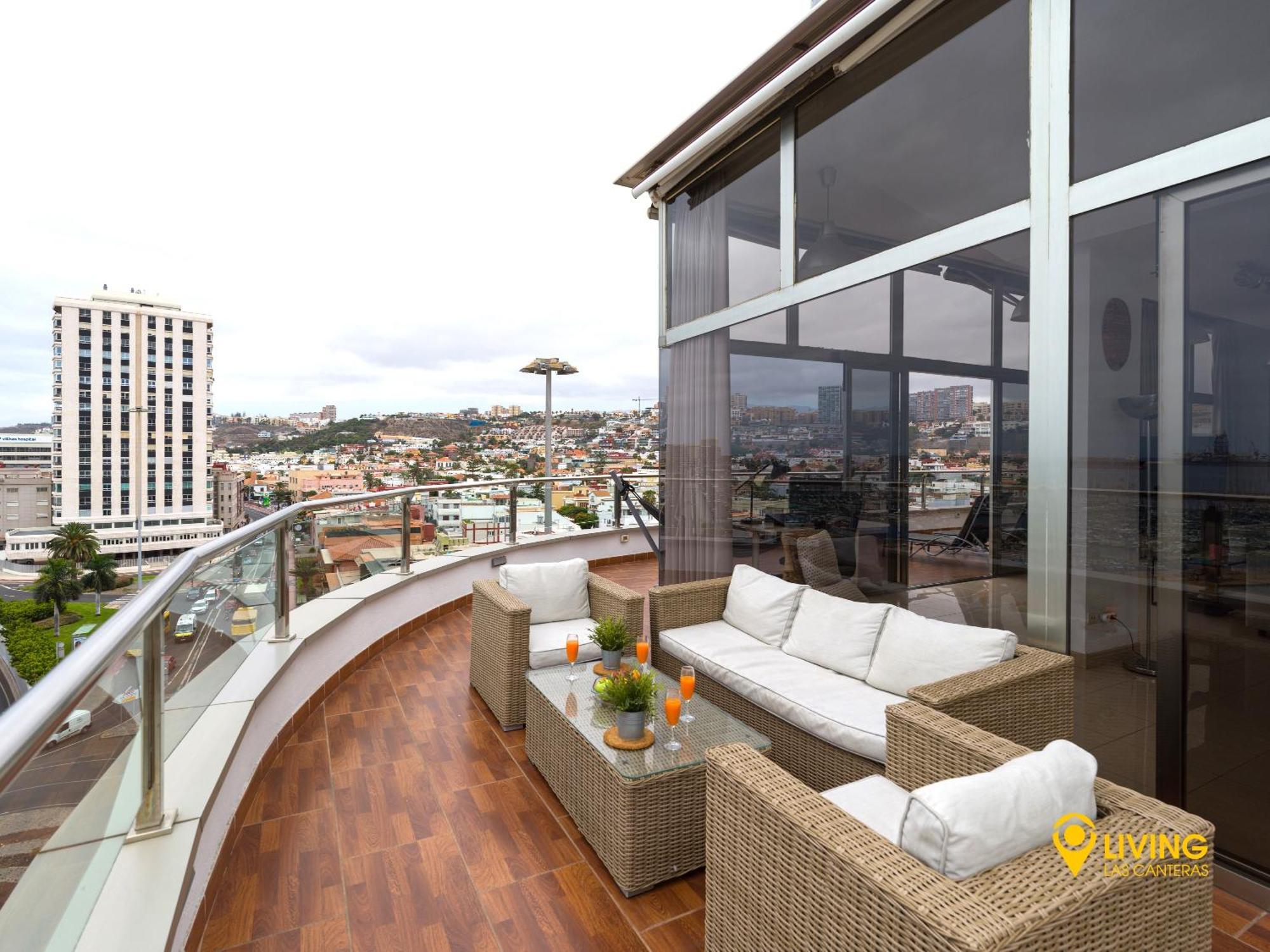 Living Las Canteras Homes - Penthouse Free Parking Лас-Пальмас-де-Гран-Канария Экстерьер фото