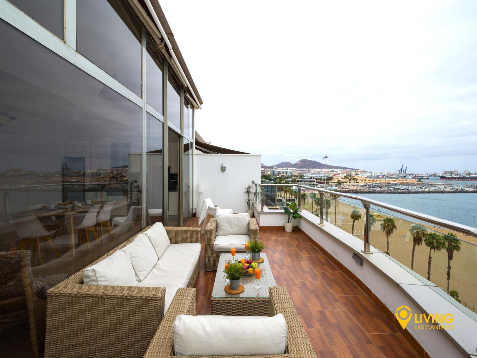 Living Las Canteras Homes - Penthouse Free Parking Лас-Пальмас-де-Гран-Канария Экстерьер фото
